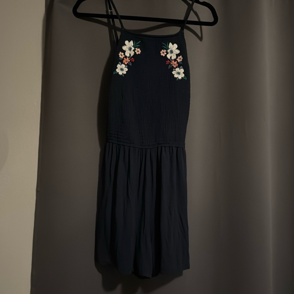 Navy blue romper from Hollister